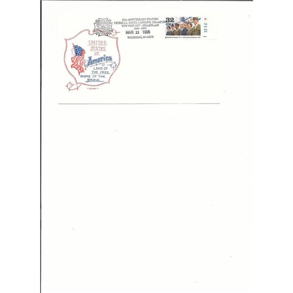 Woodbine, NJ - VFW - First Day Cover - 1996