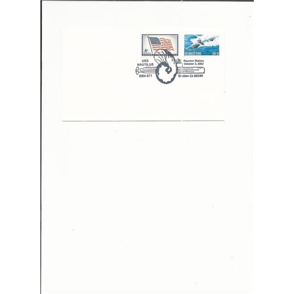 U.S.S. Nautilus - First Day Cover - Groton, CT - 2002