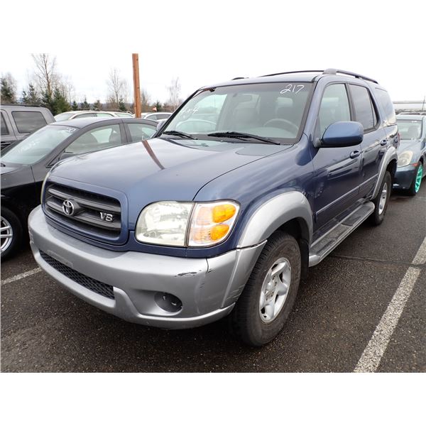 2001 Toyota Sequoia