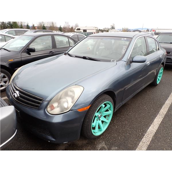 2005 Infiniti G35