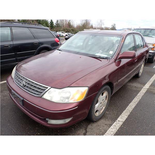 2003 Toyota Avalon