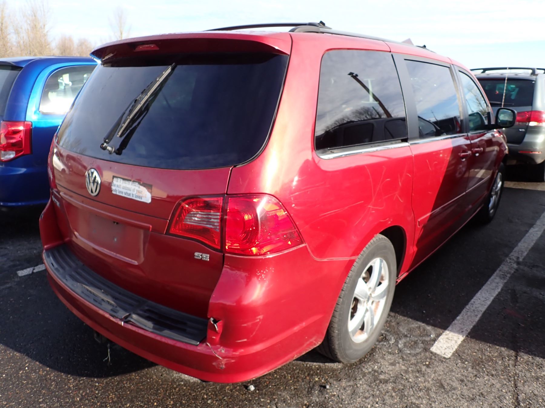 Vw Roultan 2009 Volkswagen Routan - Speeds Auto Auctions