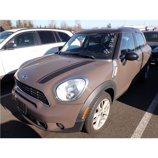 2012 Mini Cooper S Countryman