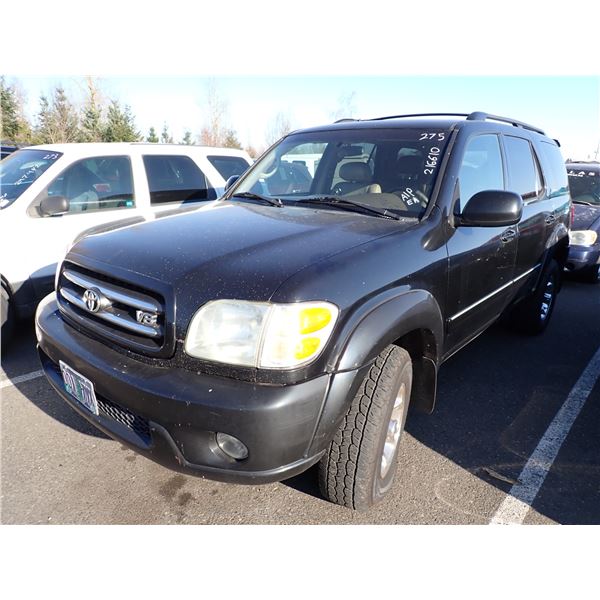 2001 Toyota Sequoia