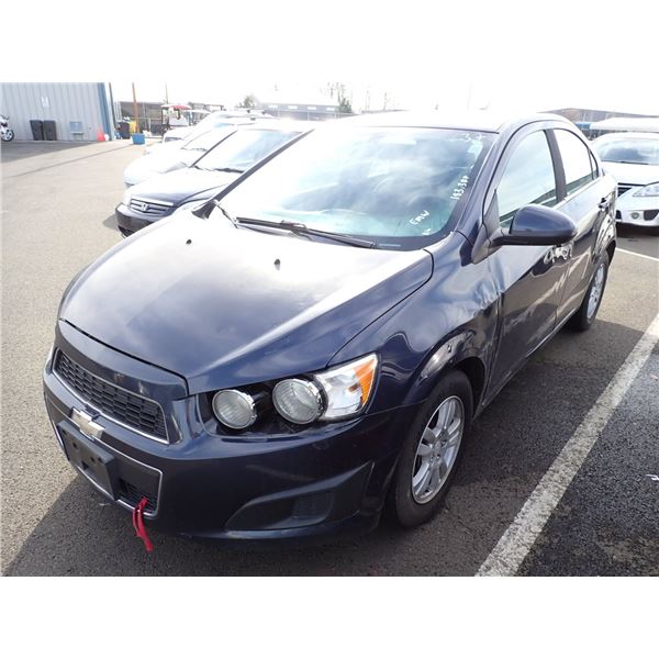 2015 Chevrolet Sonic RUNS WITH MECHANICAL PROBLEMS