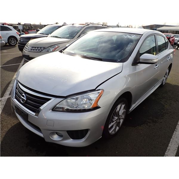 2015 Nissan Sentra RUNS WITH MECHANICAL PROBLEMS