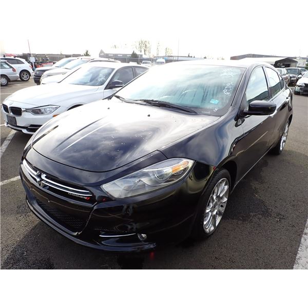 2013 Dodge Dart RUNS WITH MECHANICAL PROBLEMS