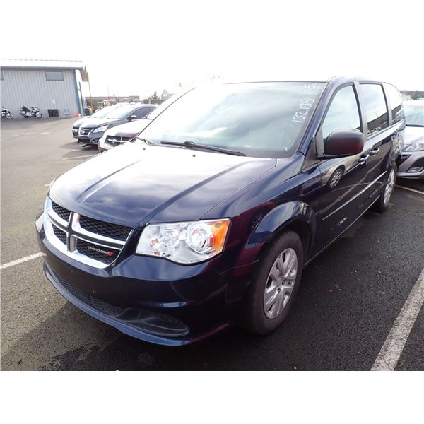2017 Dodge Grand Caravan RUNS WITH MECHANICAL PROBLEMS