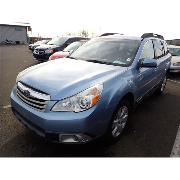 2012 Subaru Outback RUNS WITH MECHANICAL PROBLEMS