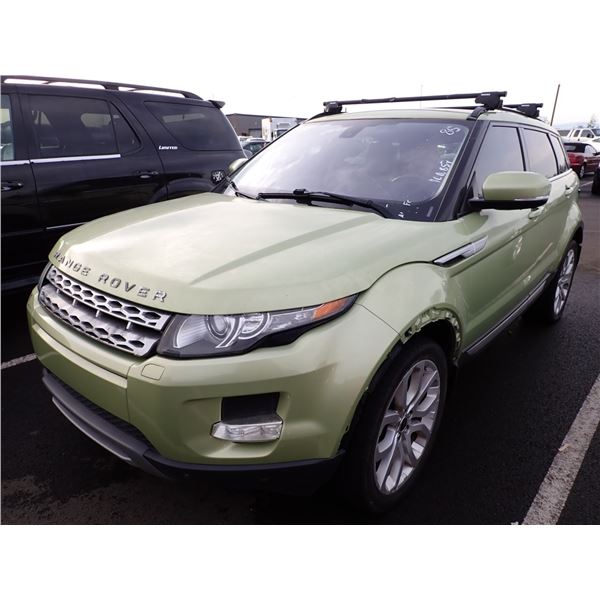 2012 Land Rover Range Rover Evoque