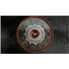 Image 2 : U.S. GLASS RUBY FLASH CAKE STAND: 8.5"D X 6.25"T