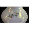 Image 5 : FENTON IRIDESCENT JACK-IN-THE-PULPIT GLASS VASE PAINTED BY D. BARBOUR 9.5" T
