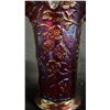 Image 3 : FENTON RUBY CARNIVAL GLASS VASE 7.5" T