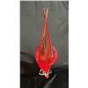 Image 2 : RED ART GLASS CENTERPIECE BOWL 18" TALL