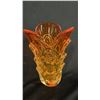 Image 1 : HEAVY MARIGOLD ART GLASS VASE 12" TALL