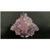 Image 1 : FENTON IRIDESCENT PINK ART GLASS EPERGNE 9" WIDE