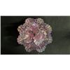 Image 2 : FENTON IRIDESCENT PINK ART GLASS EPERGNE 9" WIDE