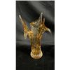 Image 1 : AMBER ART GLASS VASE 10" TALL