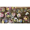 Image 3 : SHELF OF ASSORTED PORCELAIN FLORALS: COTSWOLD, RADNOR, AYNSLEY & MORE