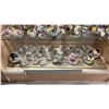 Image 1 : SHELF OF ASSORTED PORCELAIN FLORALS: RADNOR, STRATFORD, ADDERLAY & MORE