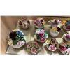Image 4 : SHELF OF ASSORTED PORCELAIN FLORALS: RADNOR, STRATFORD, ADDERLAY & MORE