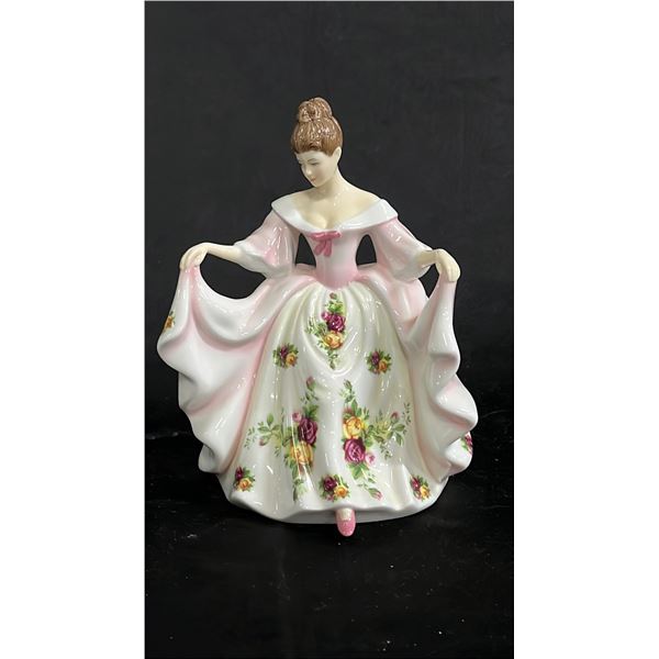 VINTAGE ROYAL DOULTON PORCELAIN PRETTY LADIES "KATHRYN" FIGURINE: HN 4948 7" TALL