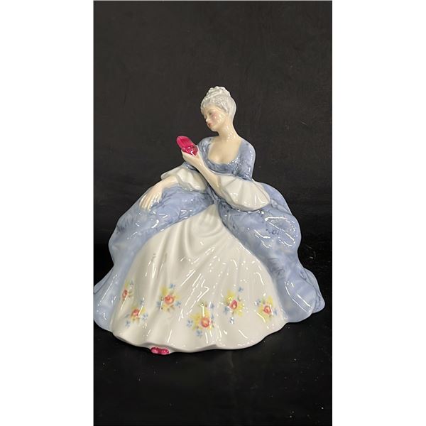 VINTAGE ROYAL DOULTON PORCELAIN "WISTFUL" FIGURINE: HN 2472 - SIGNED BY MICHAEL DOULTON 6" TALL