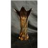 Image 1 : TOPAZ ART GLASS TWISTED VASE 10" TALL