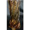 Image 2 : TOPAZ ART GLASS TWISTED VASE 10" TALL