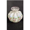 Image 3 : (2) FENTON 4" TALL BUD VASES & (1) FENTON CHARLESTON ROSE POWDER JAR