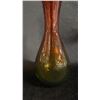 Image 3 : LORRAINE CANADA AMBERINA GRADIENT ART GLASS VASE: 10" TALL
