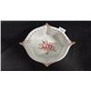 Image 2 : VINTAGE WALLENDORF RETICULATED PORCELAIN BOWL: 10"W X 8.5"D X 3.5"T