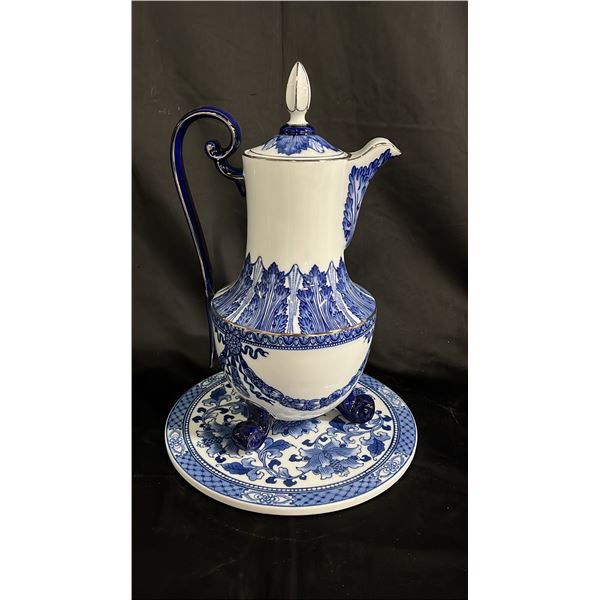 BOMBAY COFFEE POT WITH TRIVET