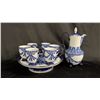 Image 1 : BOMBAY COFFEE POT WITH 6 COFFEE CUPS & CAKE TRAY