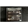 Image 1 : 2 BOMBAY SALAD FORK & SPOON SETS