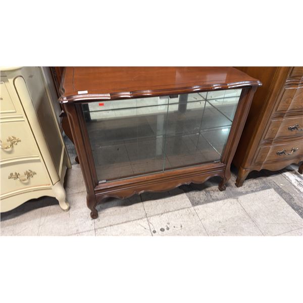 FRENCH PROVINCIAL DISPLAY CABINET