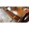 Image 3 : FLAMED WALNUT INLAID 4-DRAWER FRENCH STYLE DRESSER CIRCA 1920'S