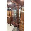 Image 1 : BEAUTIFUL MAHOGANY CHINA CABINET (MISSING SHELVES)