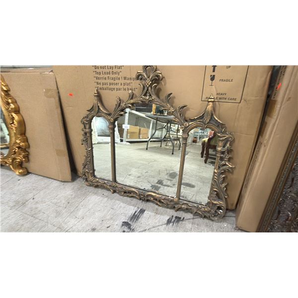 BAROQUE FRAMED MIRROR 32" X 28"