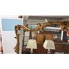 Image 2 : GOLD PAINTED FRAMED MIRROR 48" X 29"