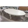 Image 1 : FRENCH PROVINCIAL WHITE PAINTED COFFEE TABLE