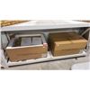 Image 1 : PAIR OF BOMBAY ADDERLEY BEDSIDE TABLES (IN BOX)