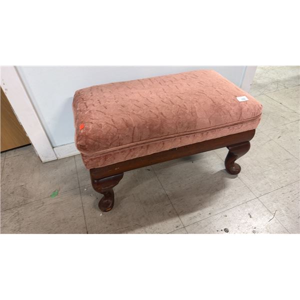 QUEEN ANNE LEGGED FOOT STOOL