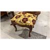 Image 1 : CARVED LEG OTTOMAN