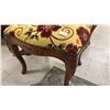 Image 2 : CARVED LEG OTTOMAN