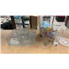 Image 1 : FANTASIA CRYSTAL CHIP & DIP SET & (6) MCDONALD'S & COKE GLASSES