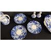 Image 3 : ROYAL CROWN DERBY CHINA: CREAMER, SALT & PEPPER, SQUARE SERVING PLATE & (3) SANDWICH PLATES