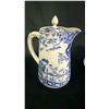 Image 4 : ROYAL CROWN DERBY CHINA: CREAMER, SALT & PEPPER, SQUARE SERVING PLATE & (3) SANDWICH PLATES