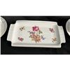 Image 2 : VINTAGE GERMAN TEA CUPS, SAUCERS, NAPPY & CREAM & SUGAR ON A TRAY