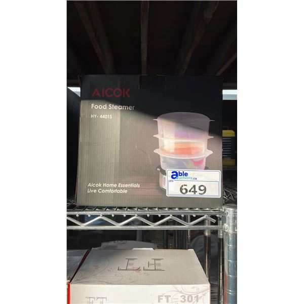 *NEW IN BOX* AICOK FOOD STEAMER HY-4401S